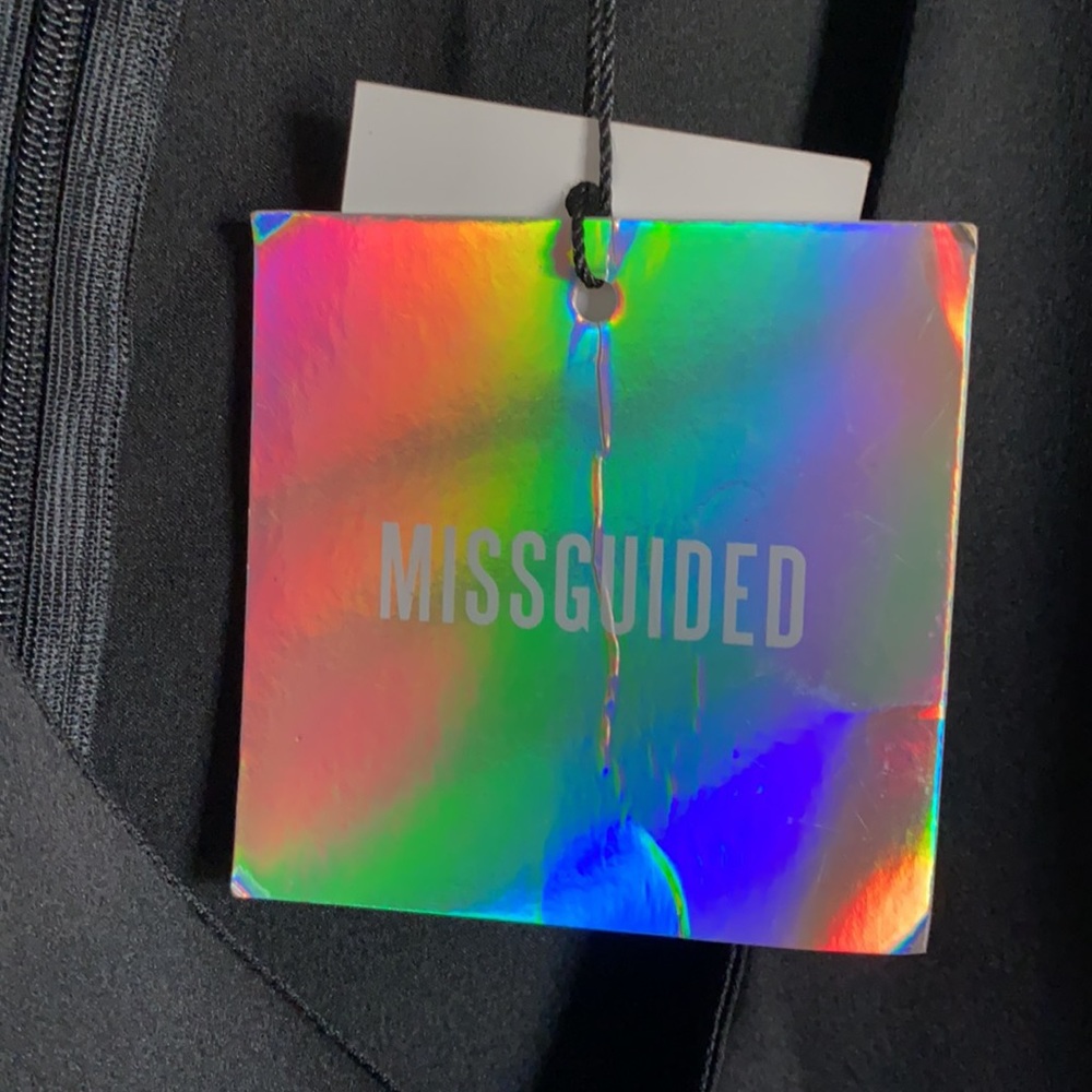 Missguided Sleeveless Sexy Little Black Dress Size 6 NWT - Picture 6 of 11